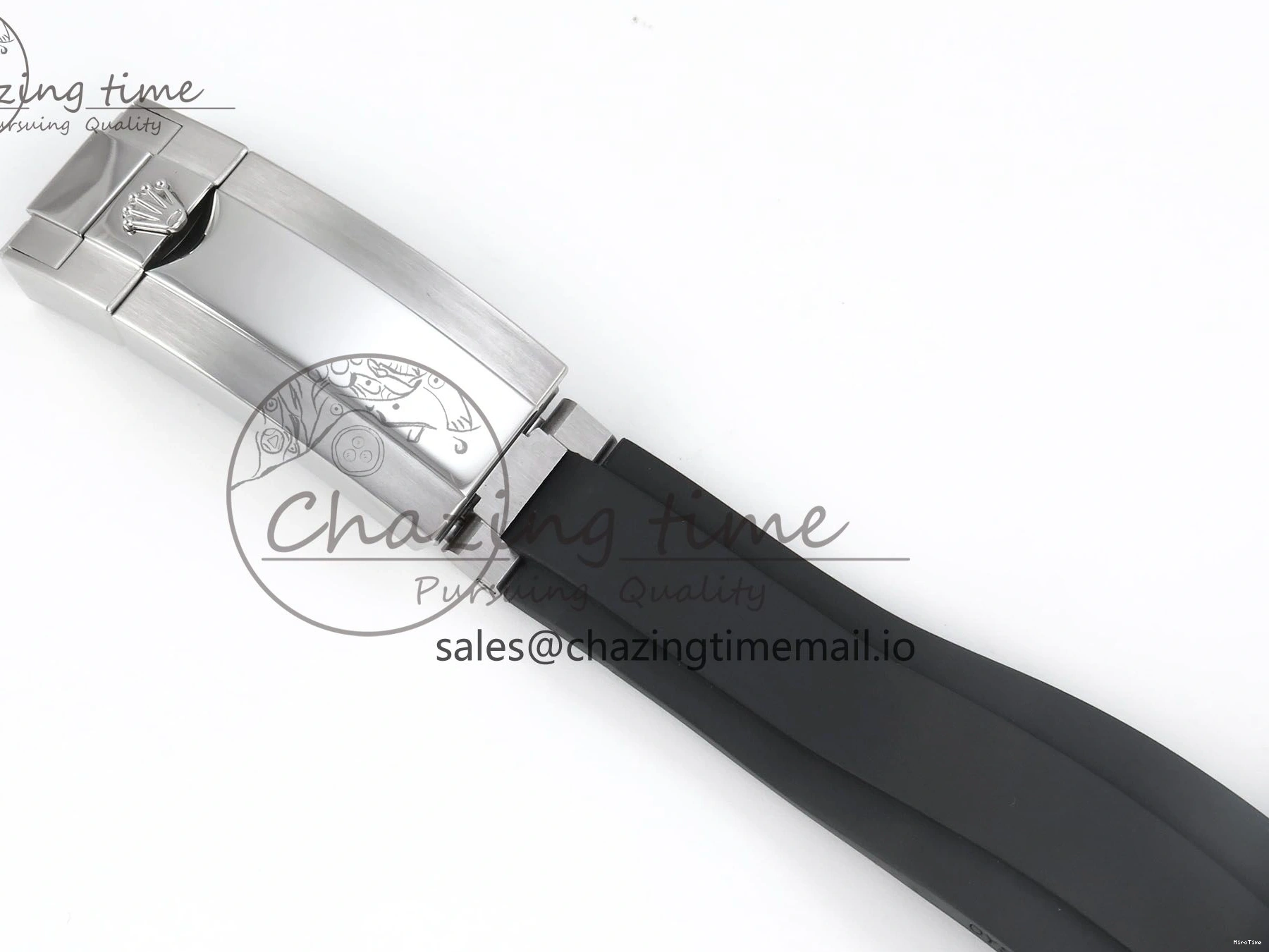 MiroTime 0411 Daytona 126519 QF 1:1 Best Edition Black Gray Dial on Oysterflex Strap QF4131 V Vibrant 340